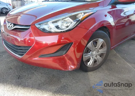 2016 Hyundai Elantra Se z USA, uszkodzony, nr VIN 5NPDH4AE5GH778920